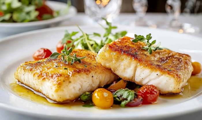 Filet de lieu noir à la poêle : une recette simple et savoureuse