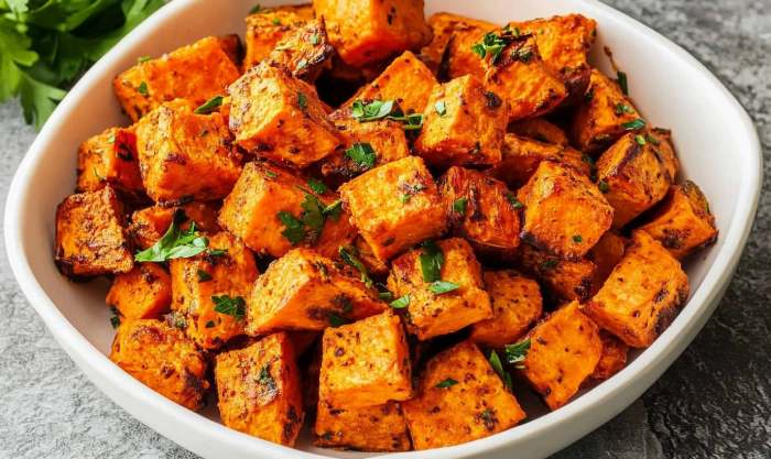 Patates douces rôties au four : une recette simple et rapide