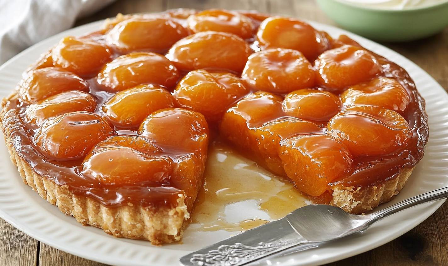 TARTE TATIN AUX ABRICOTS