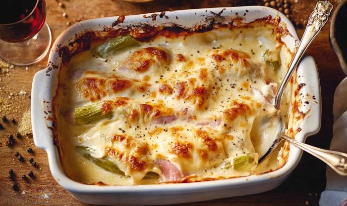 RECETTE DES ENDIVES AU JAMBON