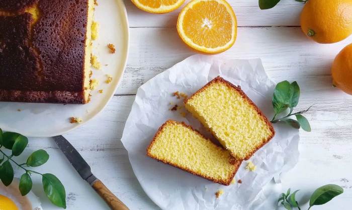 gâteau à l'orange