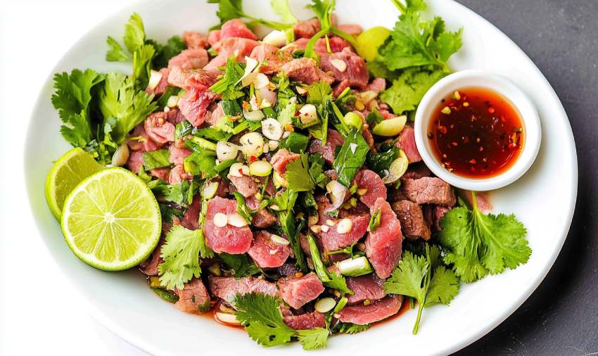 Boeuf Cru au Citron Vert