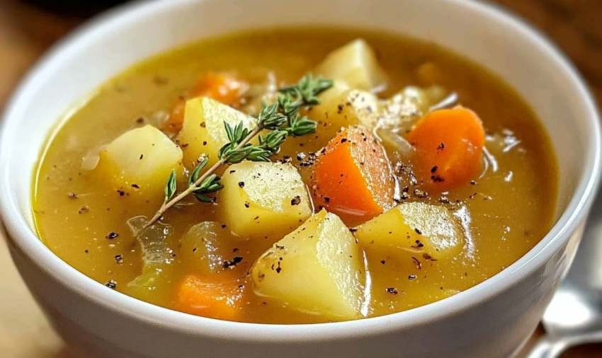 Soupe Carottes, Poireaux, Pommes de Terre : une recette conviviale !